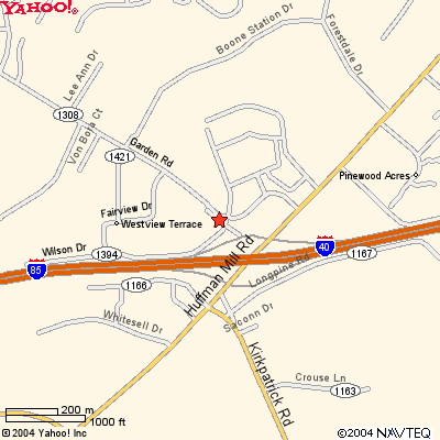 Map to Golden Corral